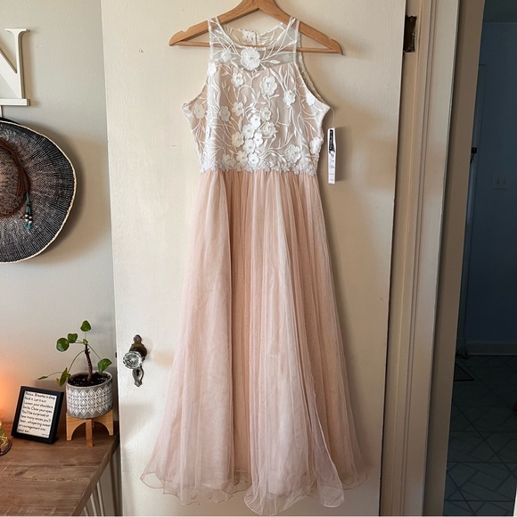 Rare Editions Other - Rare Editions Sunday Best Taupe Dress, Girls Size 16